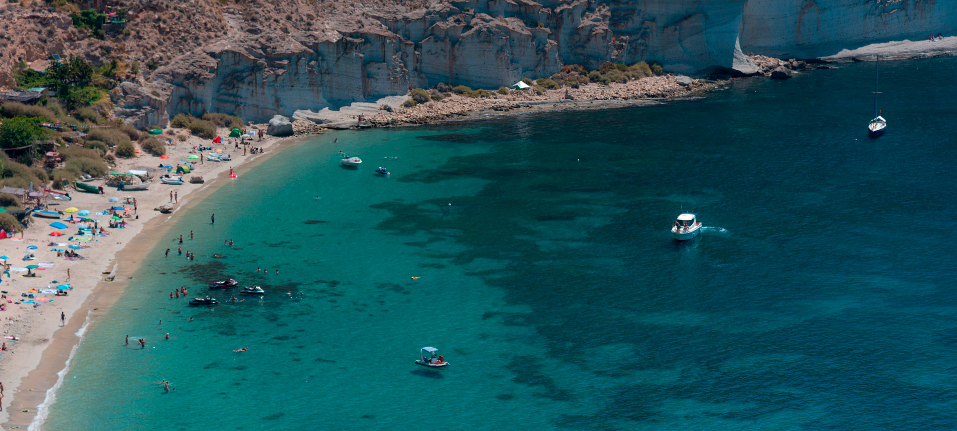 Cala San Pedro w Las Negras w Almerii, Andaluzja