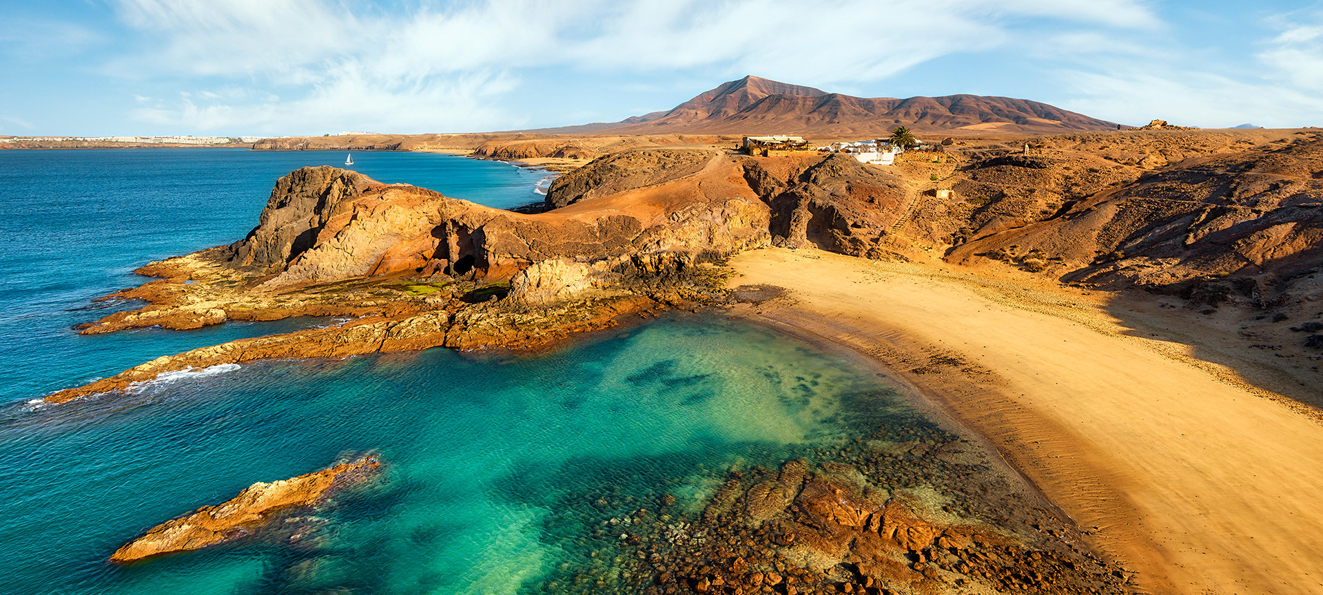 Papagayo Beach in the south of Lanzarote, Canary Islands
