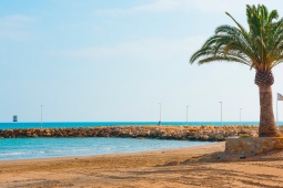 Plaża Torrenostra w Torreblanca w Castellón, Wspólnota Walencka