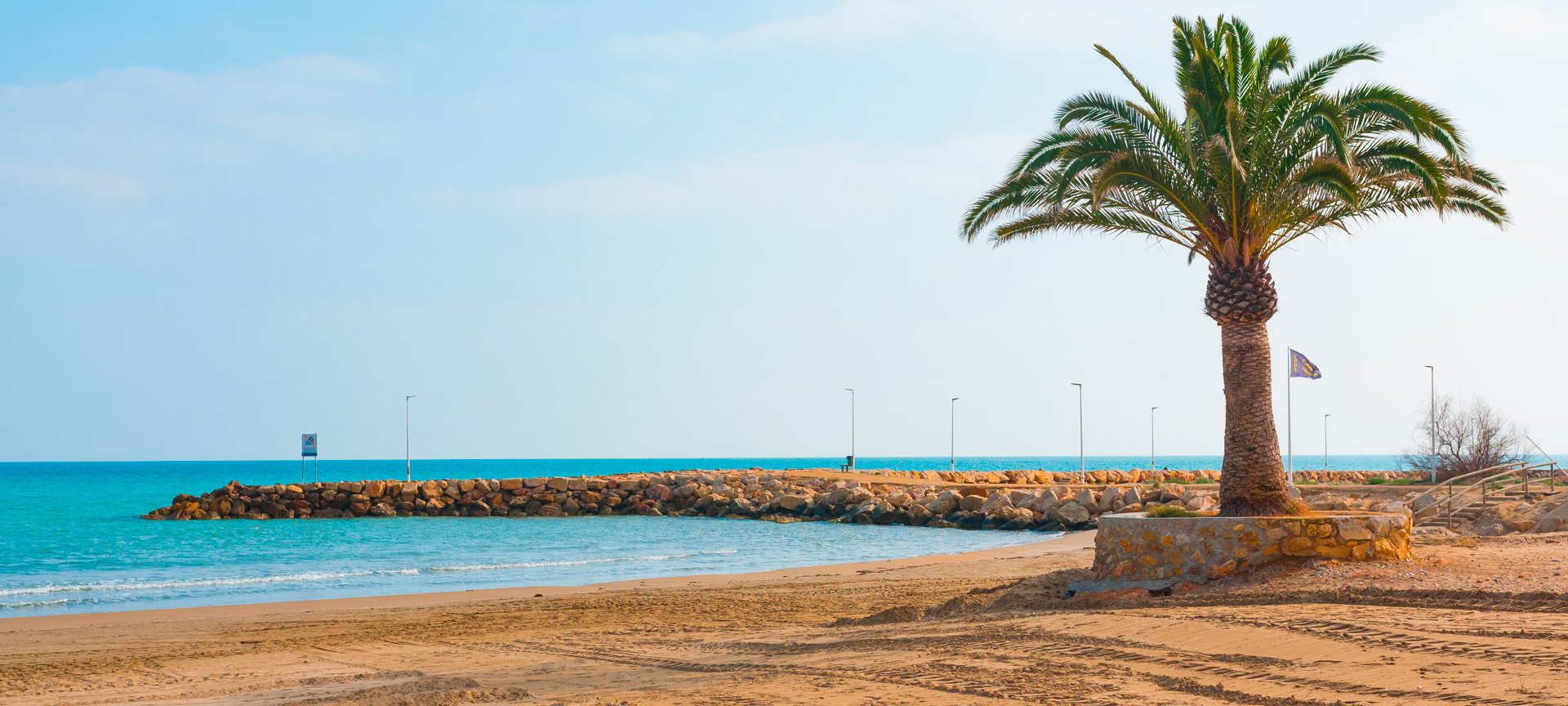 Plaża Torrenostra w Torreblanca w Castellón, Wspólnota Walencka