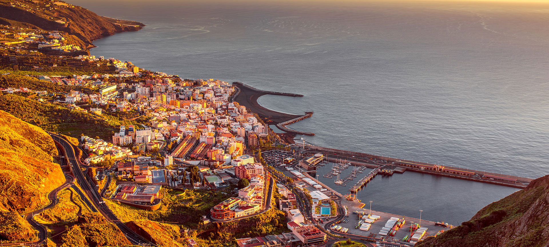 Veduta di Santa Cruz de la Palma