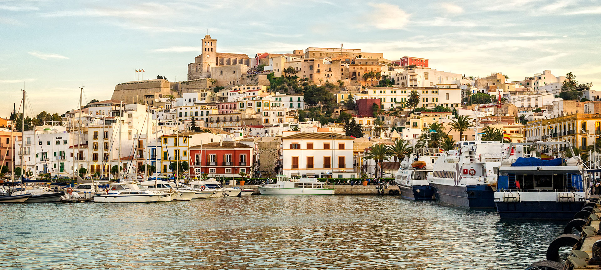View of Ibiza