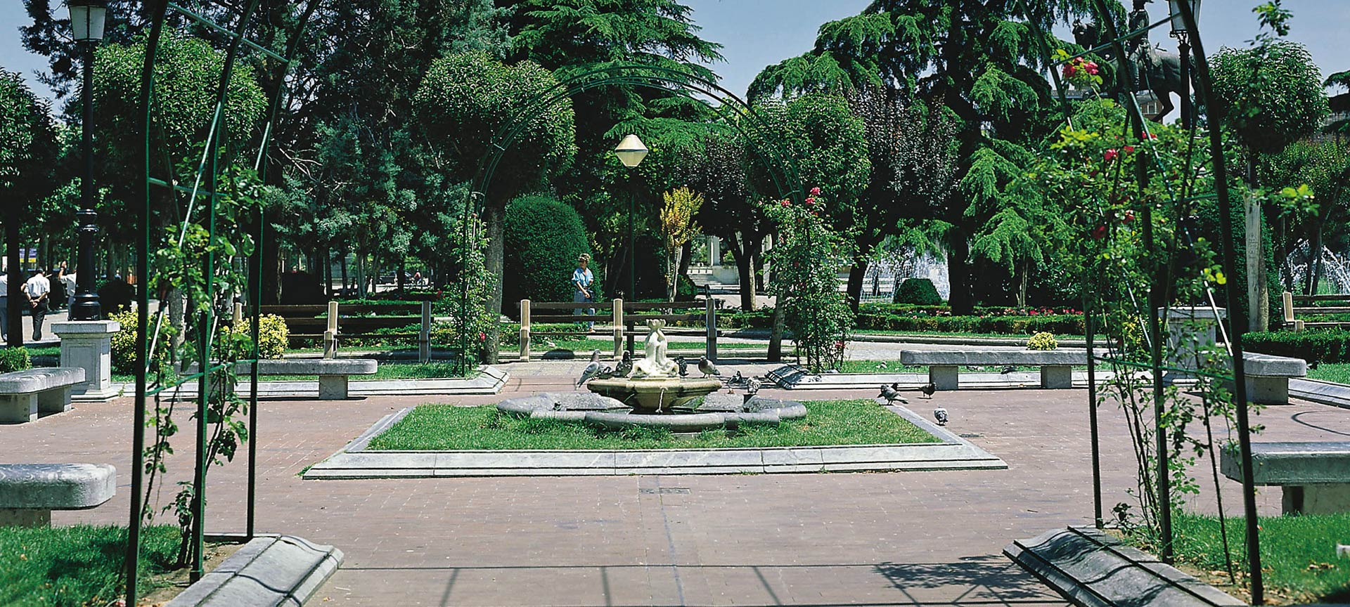 Paseo del Espolón in Logroño