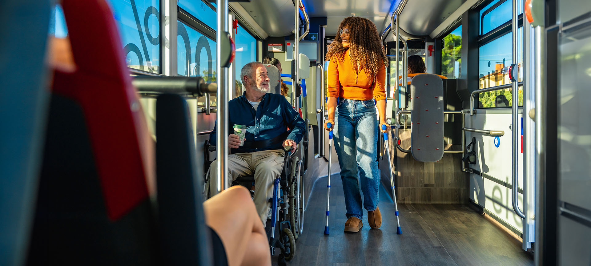 Accesibilidad en autobús 