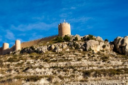 Castelo de Castalla. Alicante.