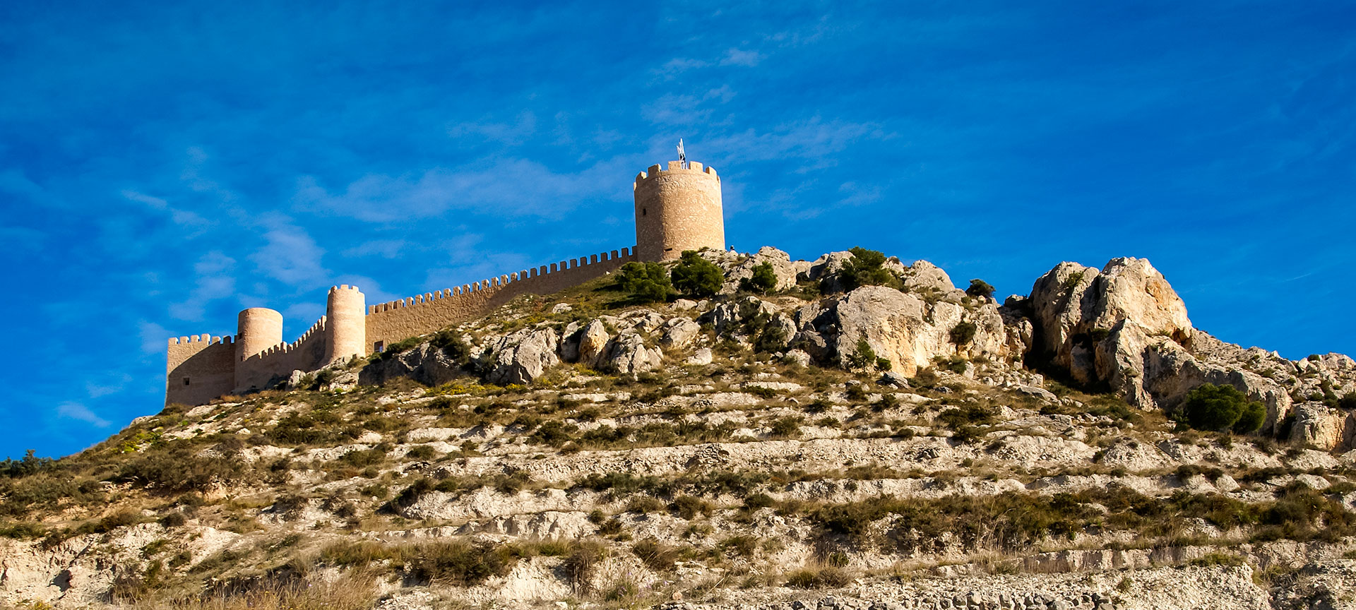 Castelo de Castalla. Alicante.