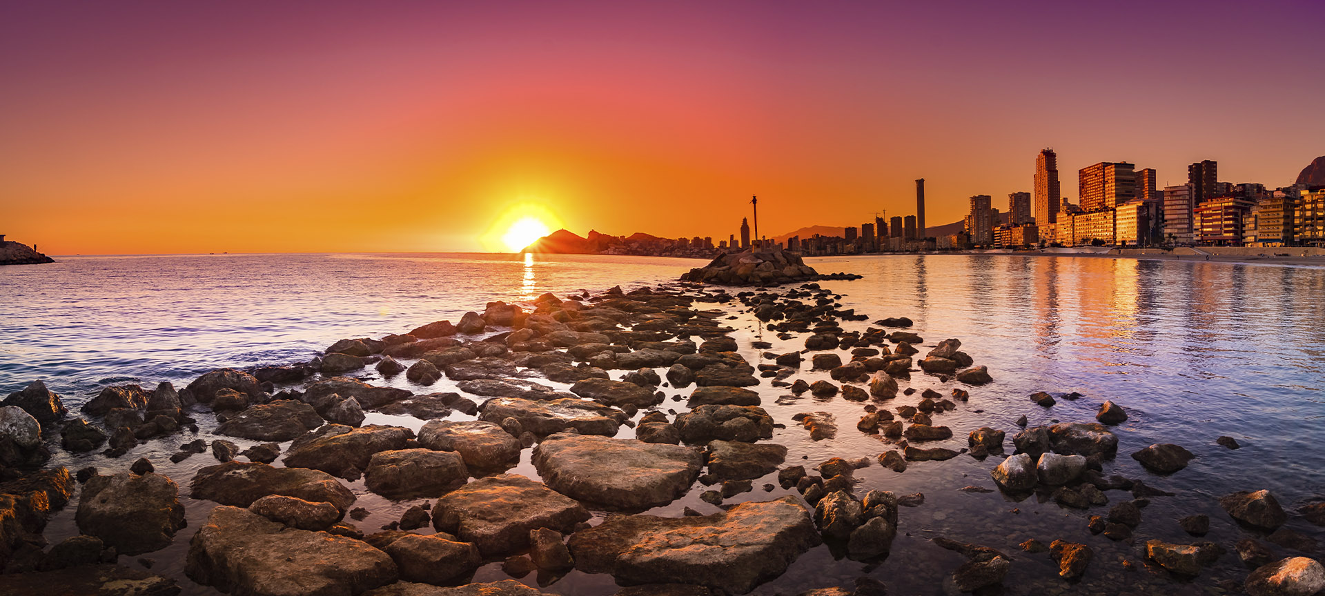 Denia Beach (Alicante) on the Costa Blanca
