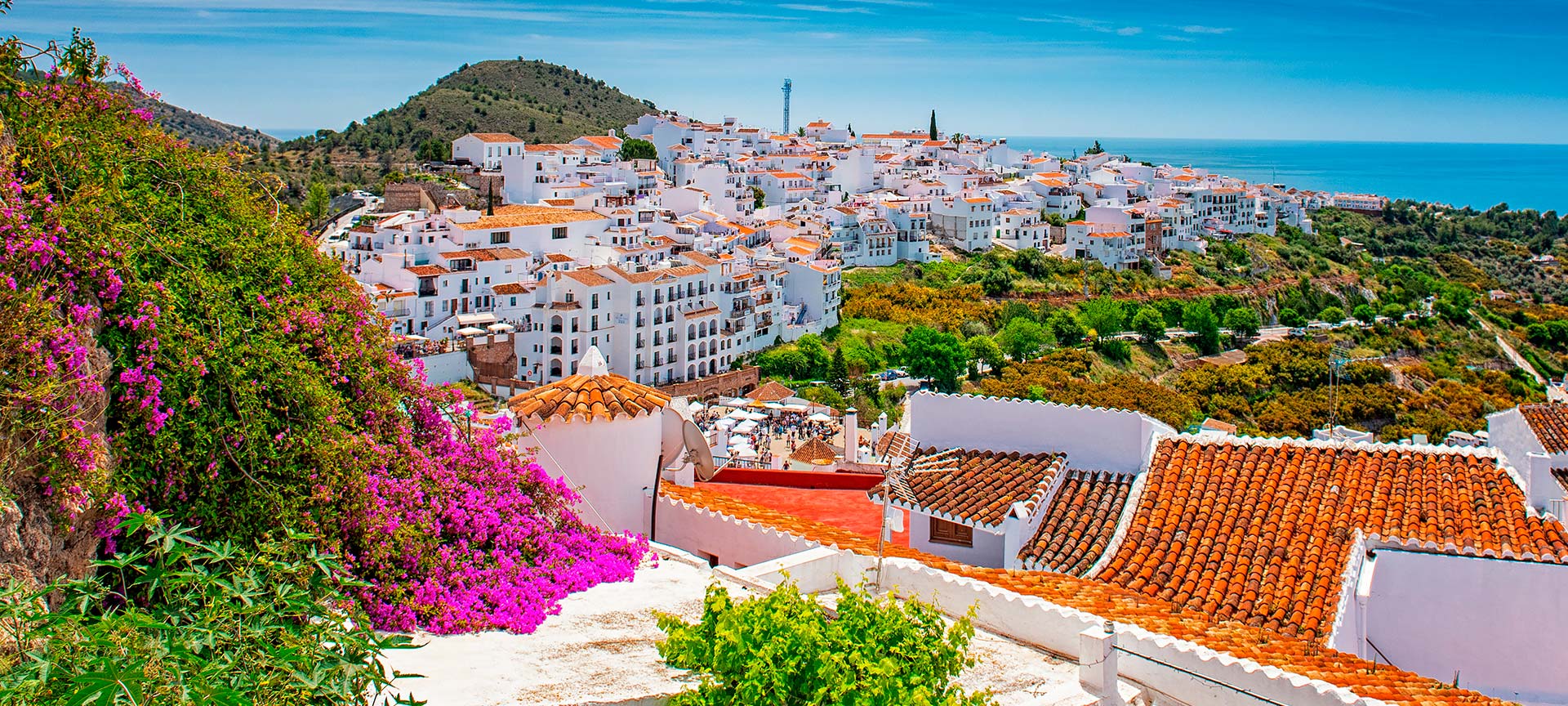 General view of Frigiliana