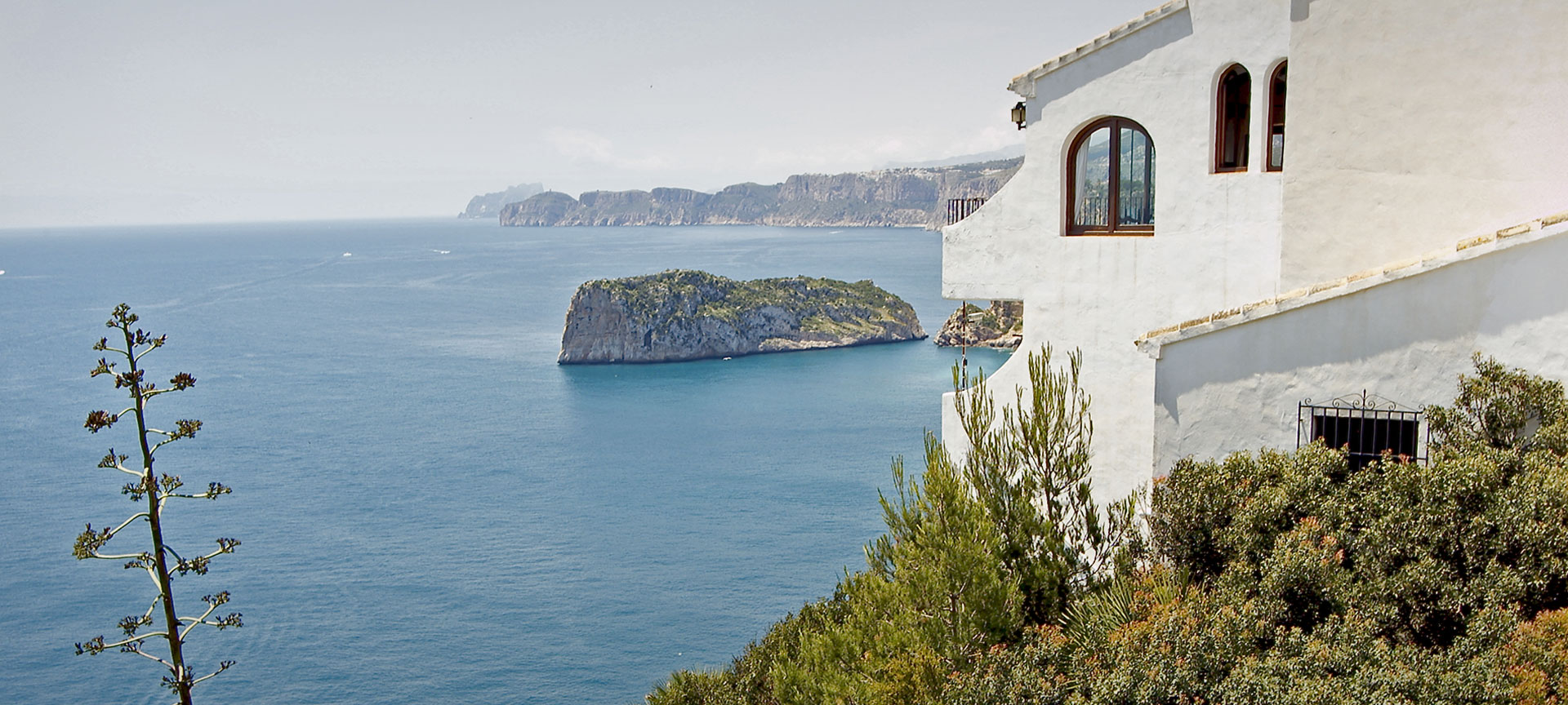 View of the Mediterranean from Jávea. Alicante