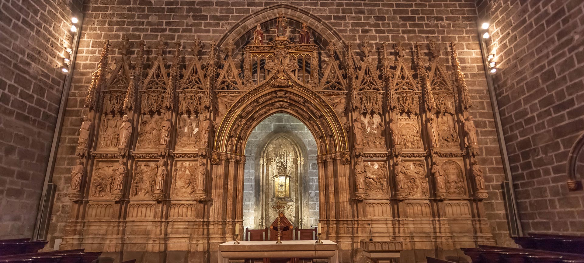 Chapel of the Holy Grail in the Diocesan Cathedral Museum of Valencia