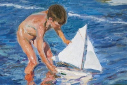 «La piccola barca a vela», Joaquín Sorolla