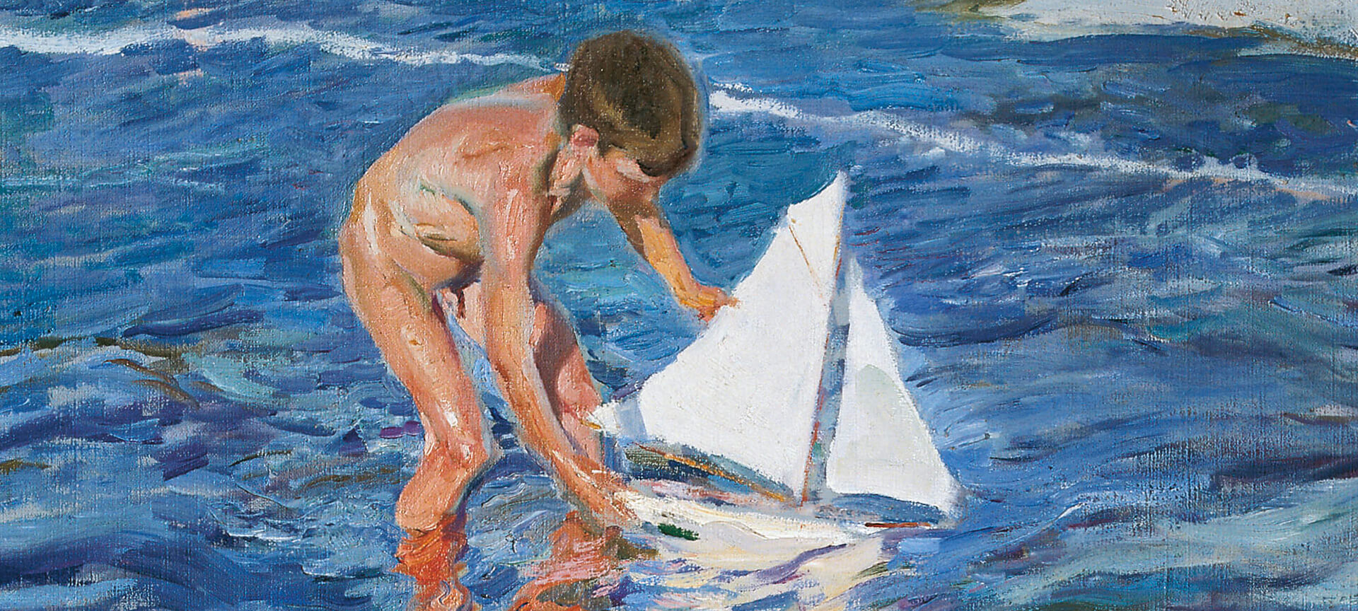 « El balandrito » (« Le Petit Cotre »), Joaquín Sorolla