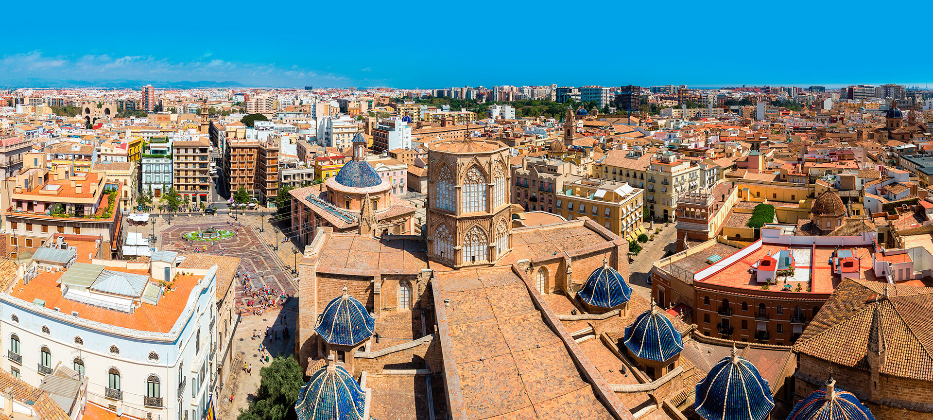 Vista aérea de Valencia