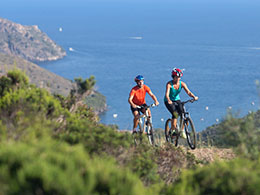 mountain biking