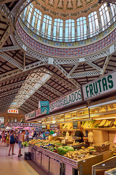 Central Market in Valencia