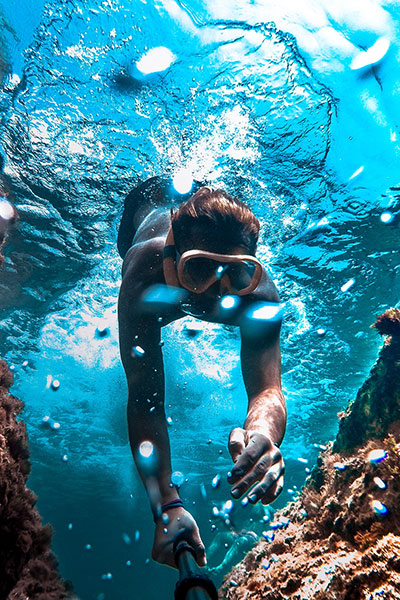 Snorkel en la Costa Brava