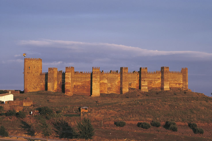 Zamek w Baños de la Encina. Jaén