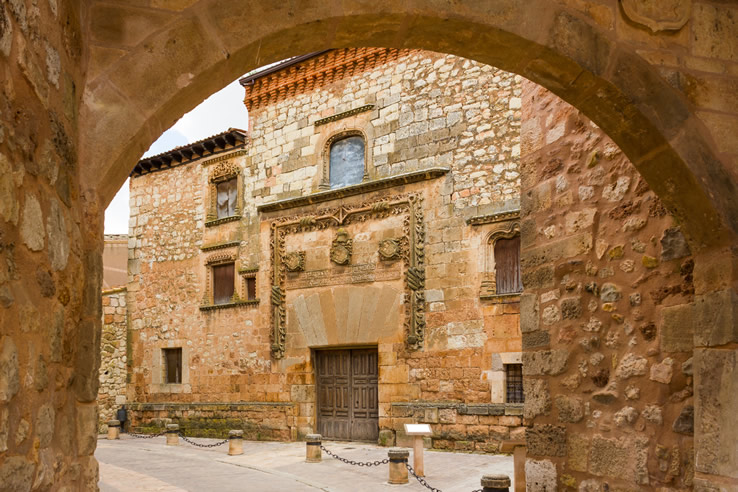 Palais Contreras d'Ayllón (province de Ségovie, Castille-León)