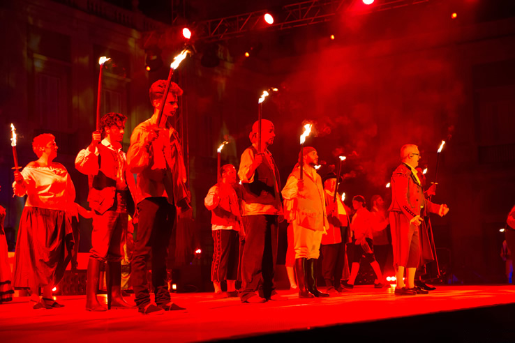 Feierlichkeiten zum Gedenken der Revolte in Aranjuez