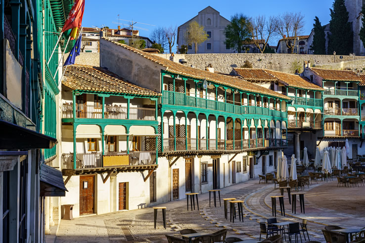Plaza Mayor w Chinchón (Madryt) Plaza Mayor w Chinchón (Madryt)