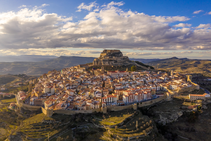 Wall of Morella (Castellón, Region of Valencia)