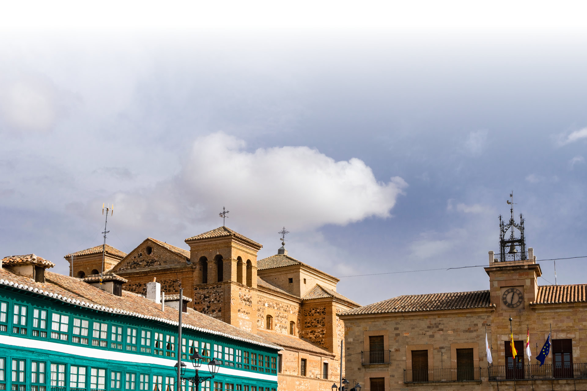 Plaza Mayor w Almagro. Ciudad Real