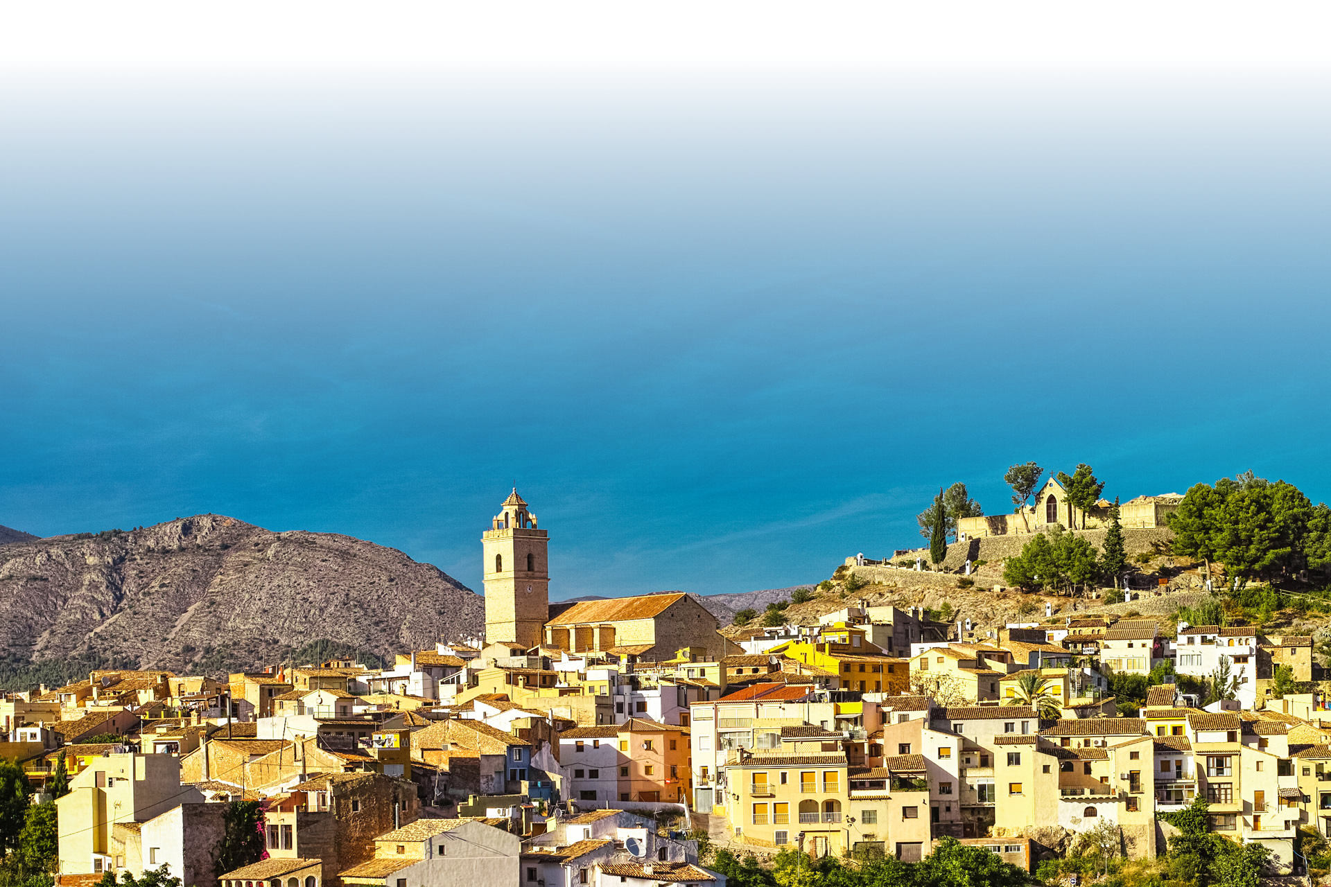 Widok na Guadalest, w Alicante (Wspólnota Walencka)
