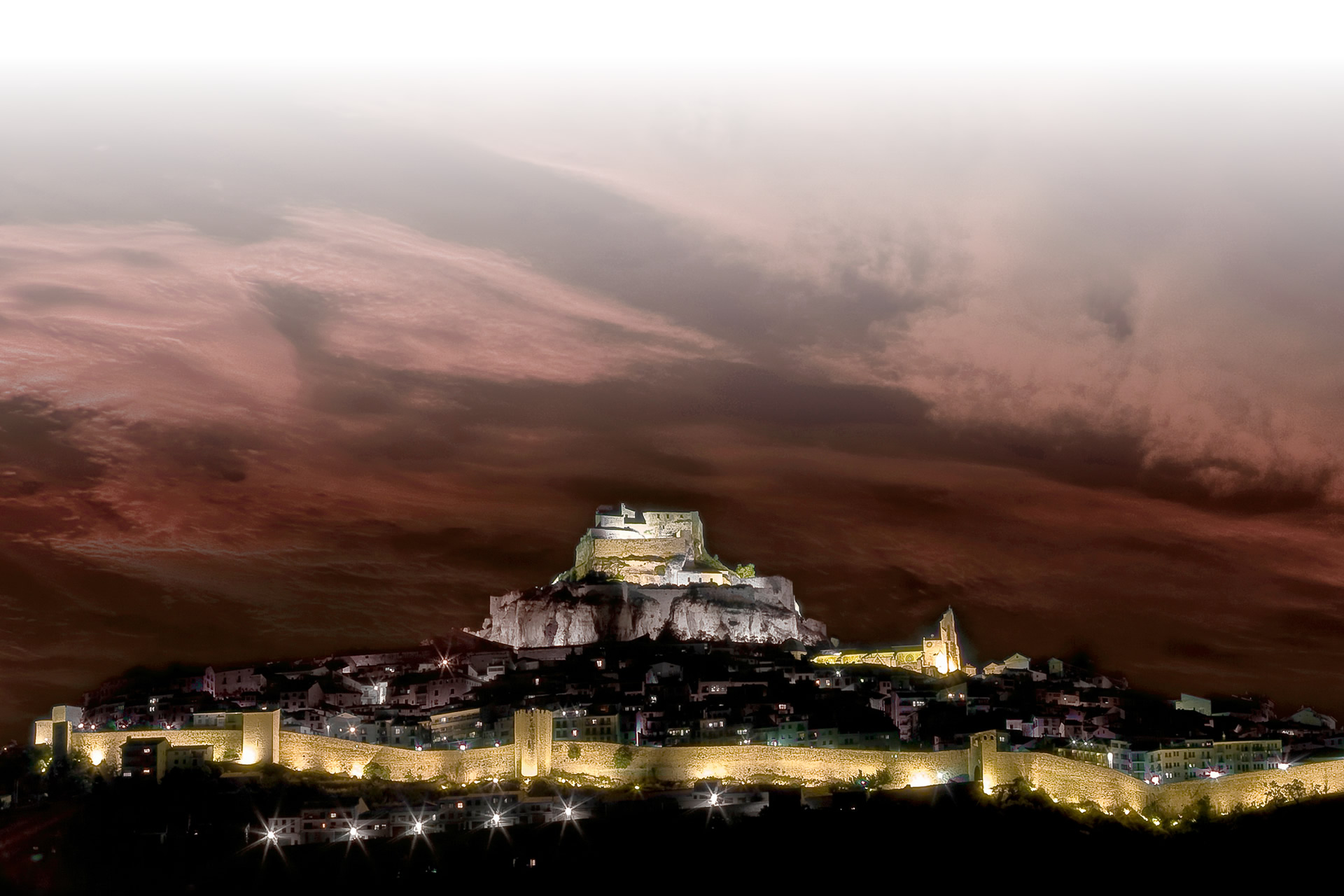 View of Morella (Castellón, Region of Valencia)