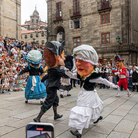 Festa de São Tiago em Santiago de Compostela