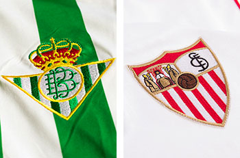 Crests of Real Betis and Seville