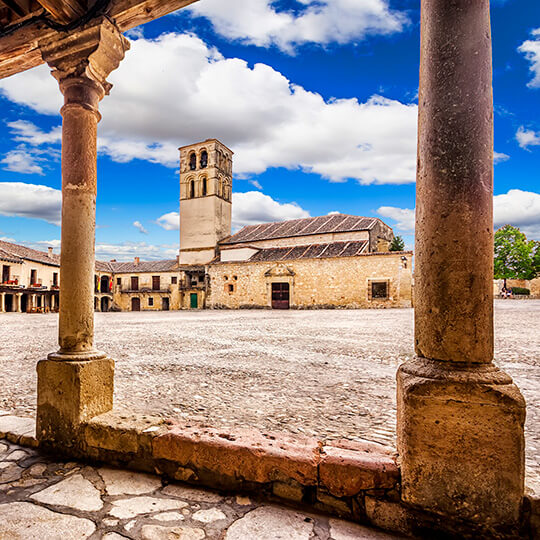 Plaza Mayor de Pedraza