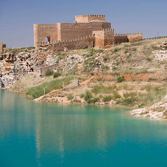 Peñarroya castle in Argamasilla (Castilla-La Mancha)