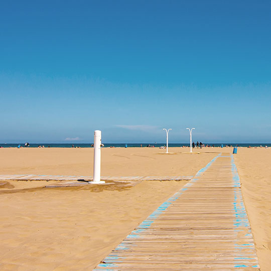 Malvarrosa beach, Valencia