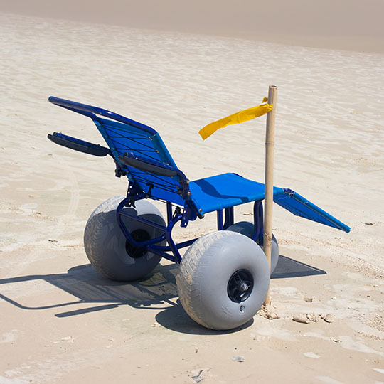 Amphibious chairs