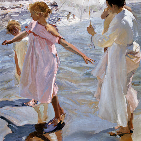 « L'heure du bain », Joaquín Sorolla
