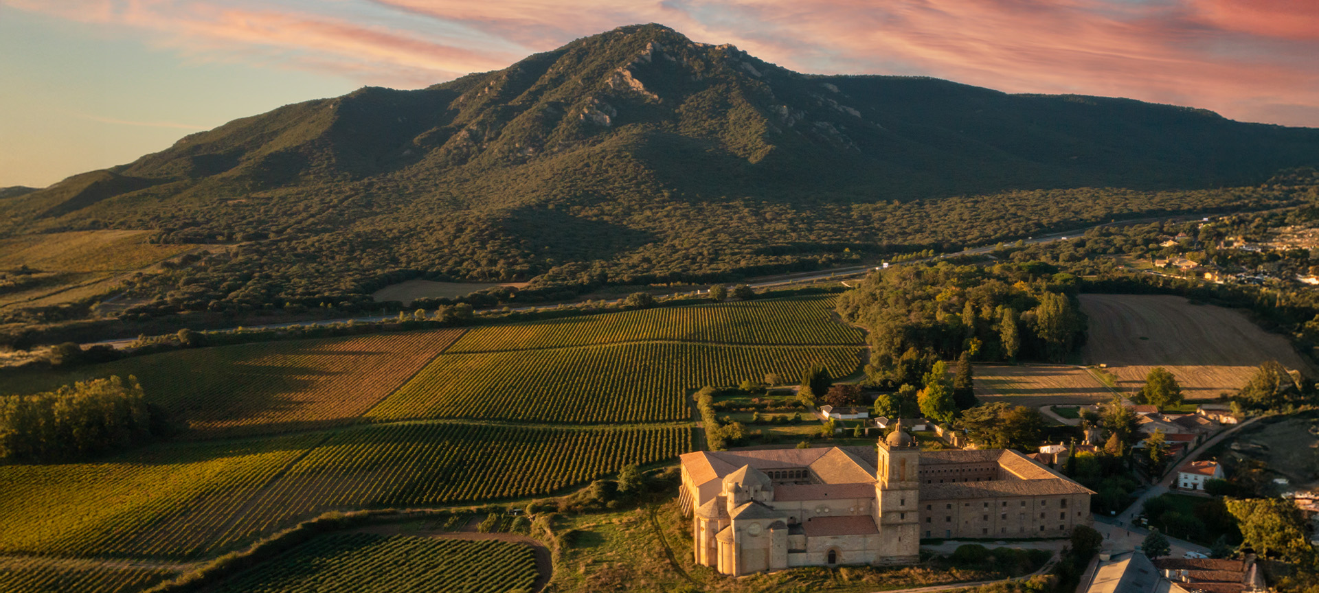 Landschaft. Weinstraße von Navarra