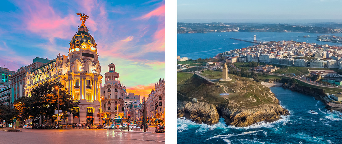 Madrid - A Coruña