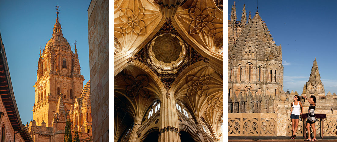 Plusieurs images de la cathédrale de Salamanque, Castille-León Plusieurs images de la cathédrale de Salamanque, Castille-León
