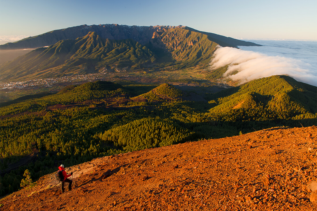 La Palma, morze chmur