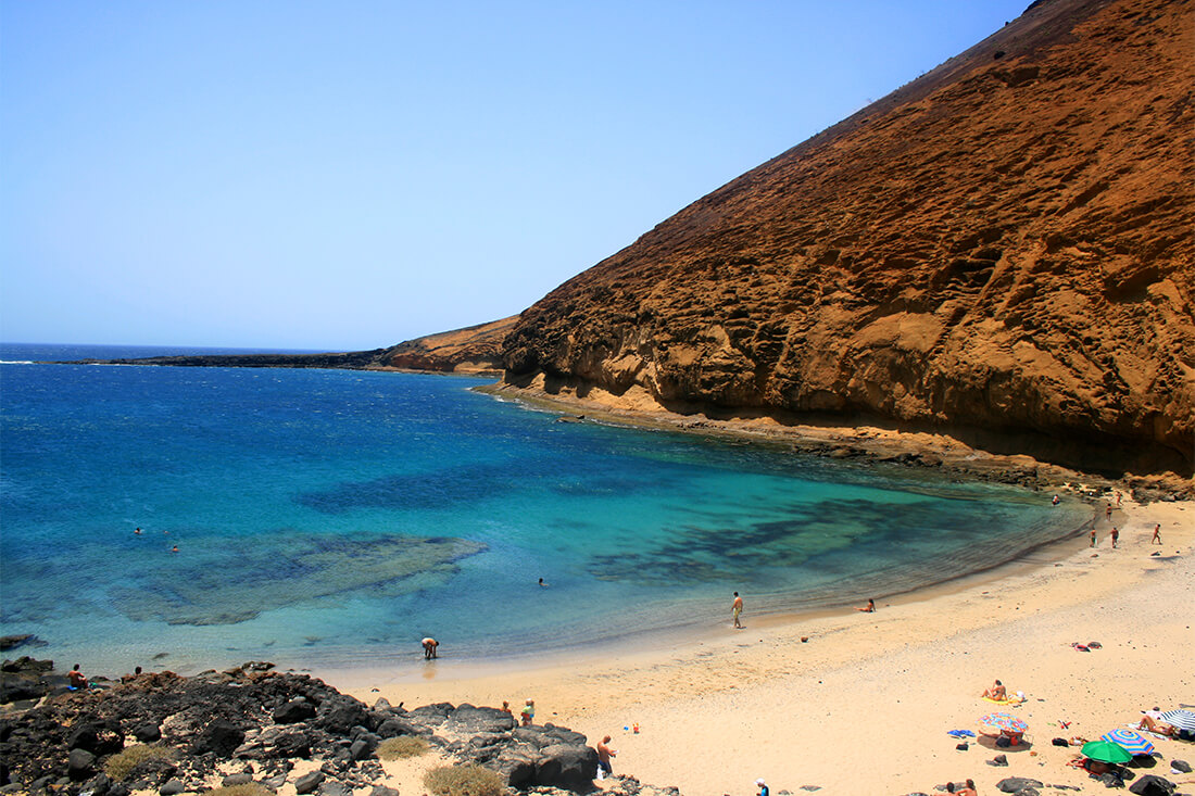 Plaża La Cocina, Archipelag Chinijo, La Graciosa, Lanzarote