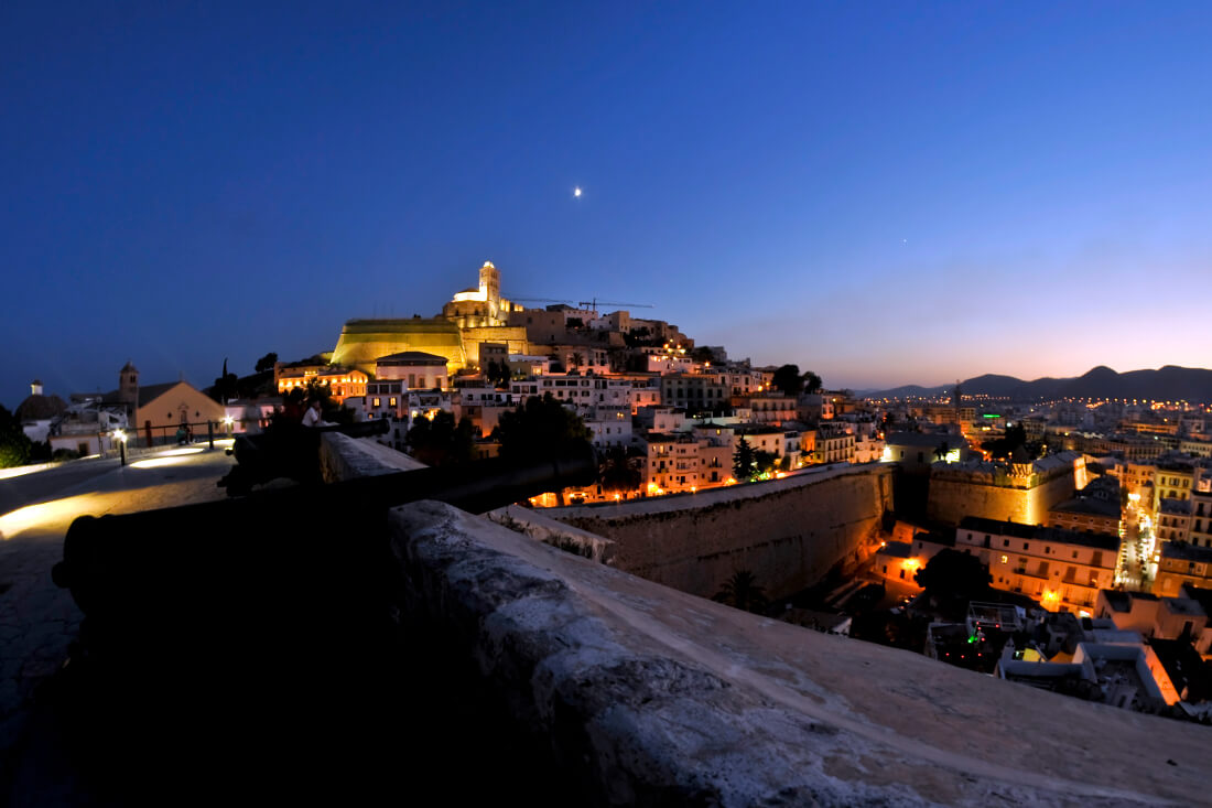 サンタ・ルシアの要塞ダルト・ビラ、イビサ島（Ibiza, Eivissa）