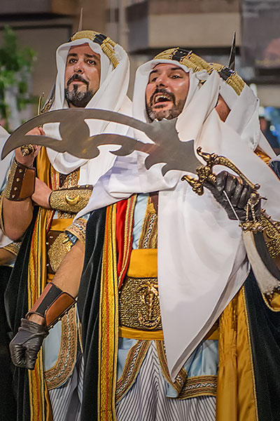 Festival of Moors and Christians in Crevillent, Alicante