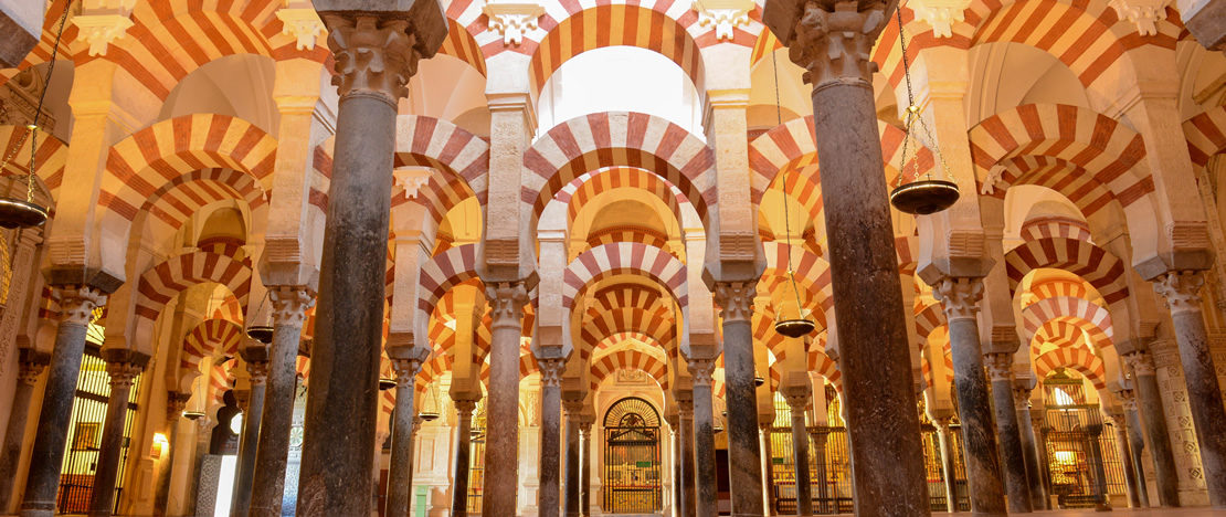 Interior of the Great Mosque-Cathedral of Córdoba