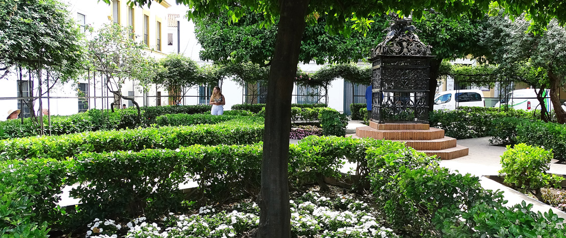 Plaza de Santa Cruz in Seville, Andalusia