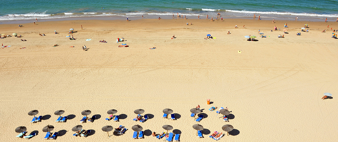 Praia de La Victoria, Cádis Praia de La Victoria, Cádis
