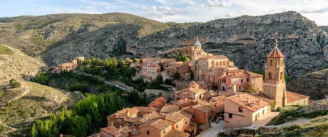 Albarracín in Teruel, Aragón Albarracín in Teruel, Aragón