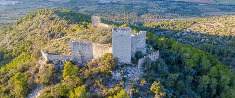 Château templier Santa Magdalena de Pulpis à Castellón Château templier Santa Magdalena de Pulpis à Castellón