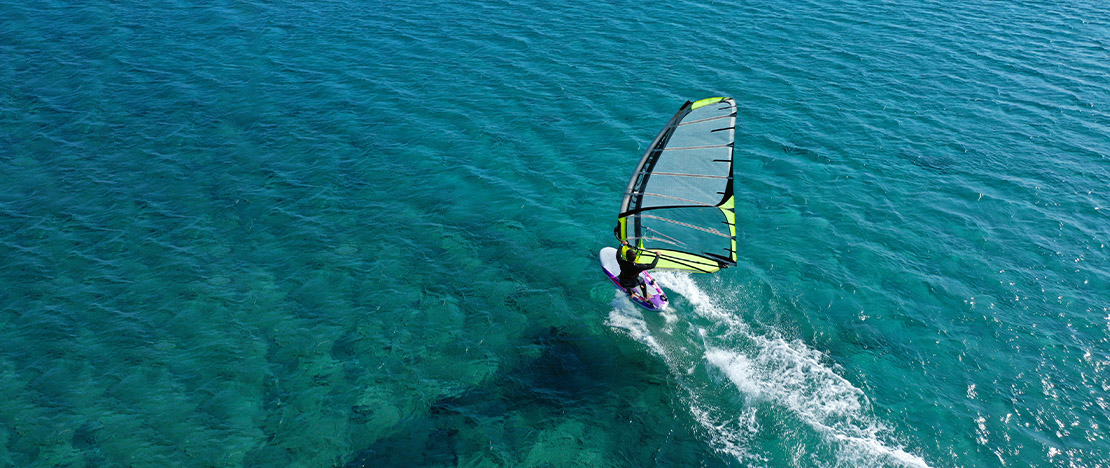 Windsurf. Mar de Aragón