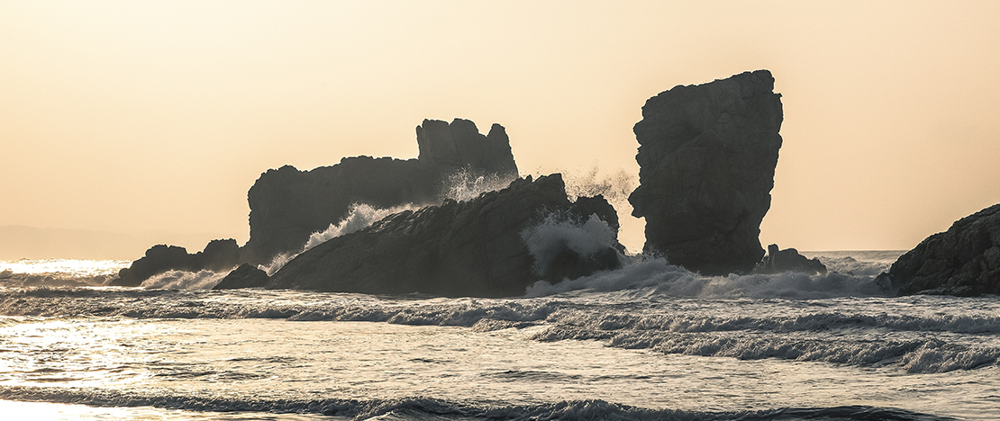 Spiaggia di Bayas. Asturie
