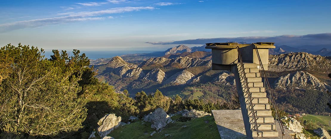 Belvedere del Fito. Parres. Asturie. Parco Nazionale dei Picos de Europa